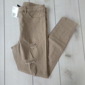 NWT Divided High Waisted Super Skinny Distressed Jeans Jeggings